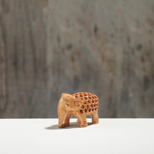 Elephant Wood Sculpture 