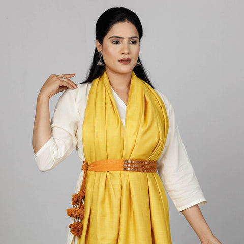  Mirror Work Kutch Embroidery Fabric Belt 