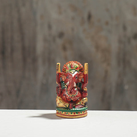 Ganesha Wood Sculpture