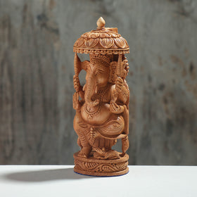  Handcarved Kadam Wood Sculpture 