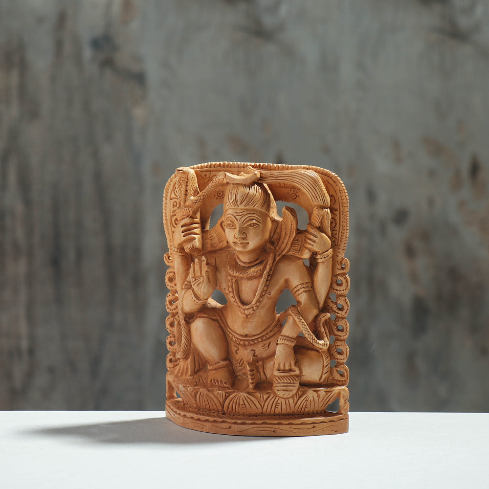 Shiva Wood Sculpture