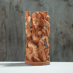  Handcarved Kadam Wood Sculpture 
