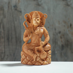  Handcarved Kadam Wood Sculpture 