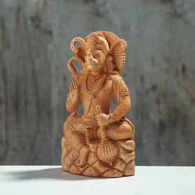  Handcarved Kadam Wood Sculpture 