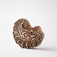 hand carved wood block