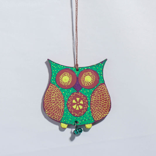 Owl - Handpainted Wooden Hanging