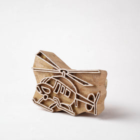  Hand-carved Rohida Wood Block (Big) 