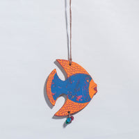 handpainted wooden hanging