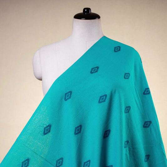 Light Sea Green - Jacquard Prewashed Cotton Fabric