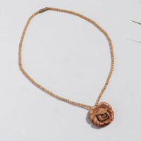 wooden necklace