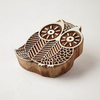 hand carved wood block