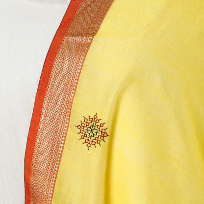 embroidery maheshwari silk dupatta