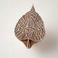 hand carved wood block