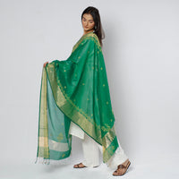 embroidery maheshwari silk dupatta