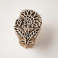 hand carved wood block