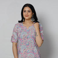  Sanganeri Block Printed Kurta