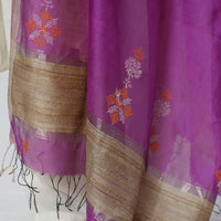 embroidery maheshwari silk dupatta