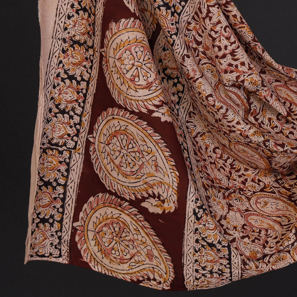 Patan Dress - Organic Cotton Block Print - Kalamkari Flora– MAIWA