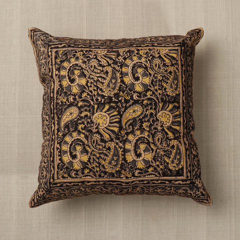  Original Pedana Block Print Cotton Kalamkari Cushion Cover