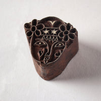 hand carved wood block