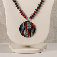 miniature handpainted necklace