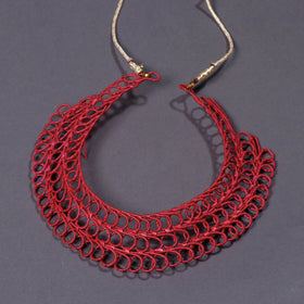  Hand Braided Natural Sikki Grass Necklace 