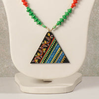 miniature handpainted necklace