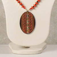 miniature handpainted necklace