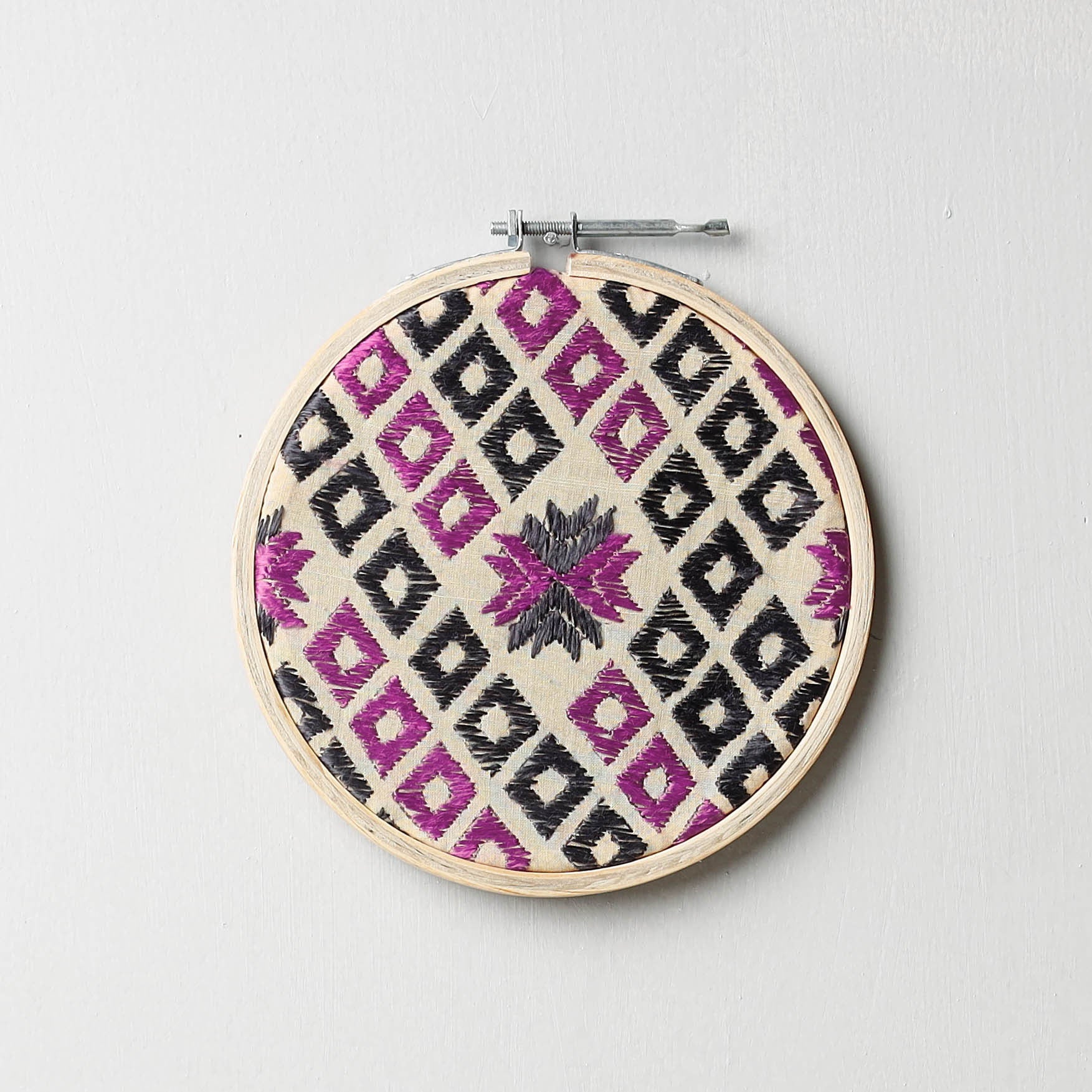 hand embroidery wall hanging