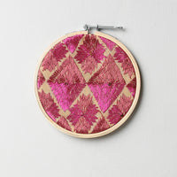 phulkari embroidery wall hanging