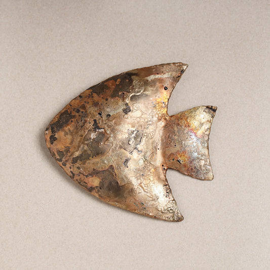 Kutch Copper Coated Fish Home Decoration