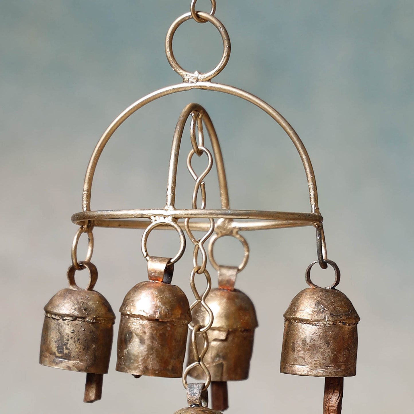Kutch Copper Coated 5 Bell Chimes