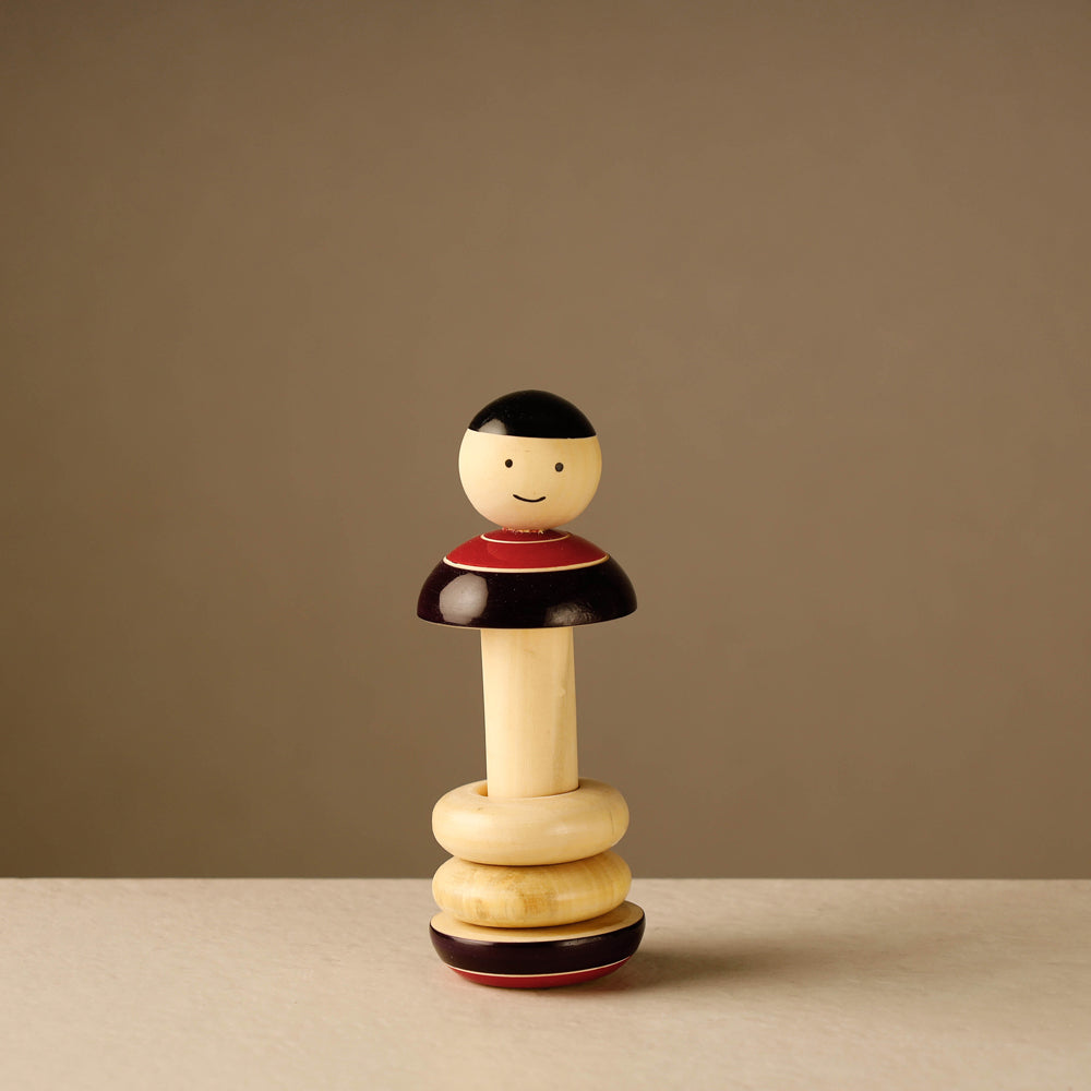  Cubby Stacker - Traditional Channapatna Handmade Wooden Toy Online in India  