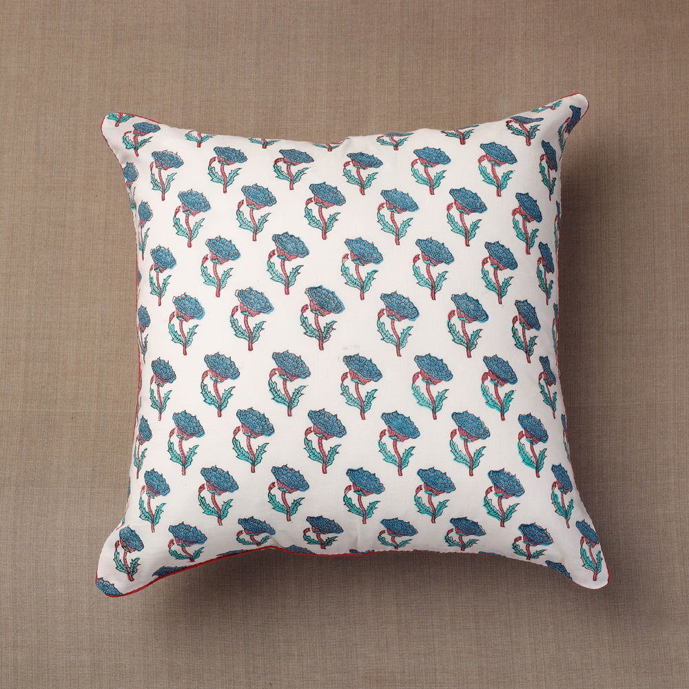 Block Printed Cushion Cover 