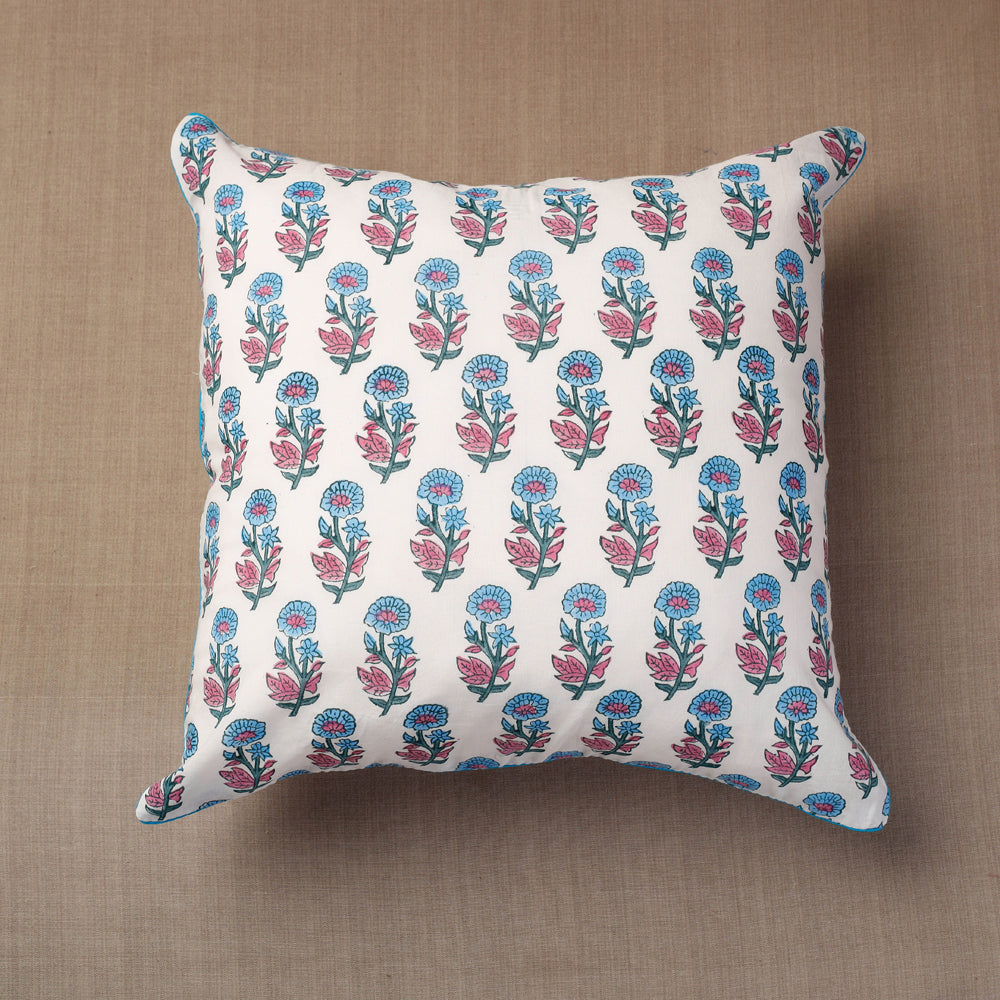 Block Printed Cushion Cover 