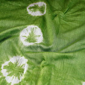Buy Shibori Tie-Dye Chanderi Silk Handloom Fabric Online at iTokri.com