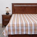 Buy Mangalagiri Handloom Cotton Single Bedcover Online at iTokri.com