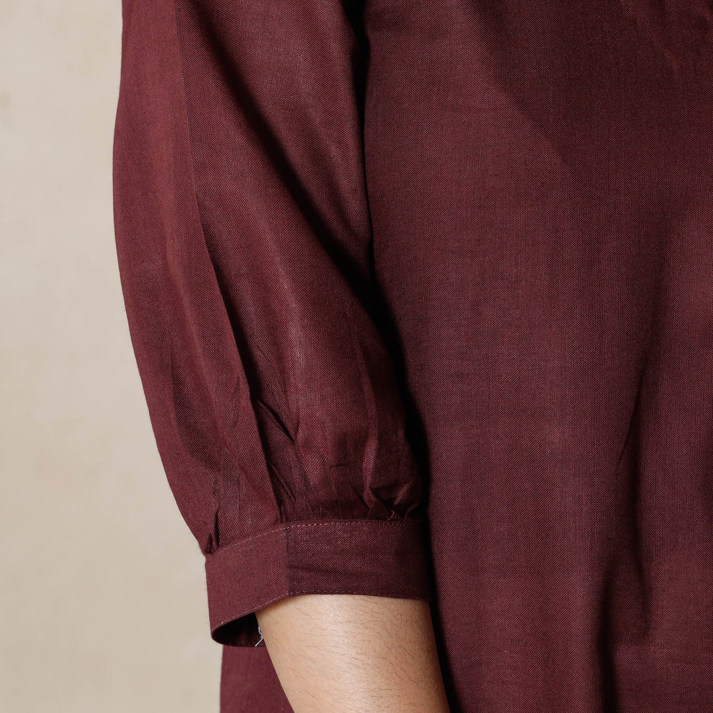 Linen Viscose Plain Kurta