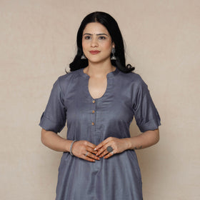  Linen Viscose Plain Kurta
