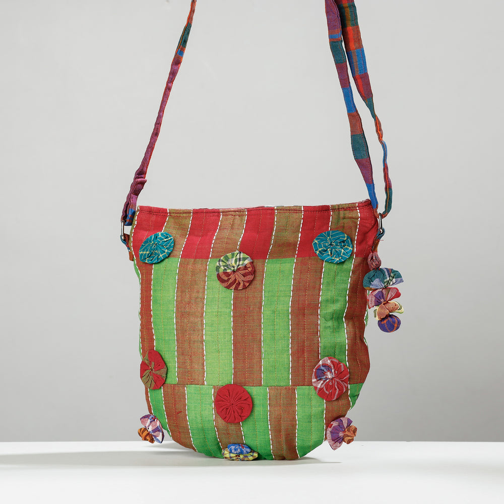 Embroidery Sling Bag
