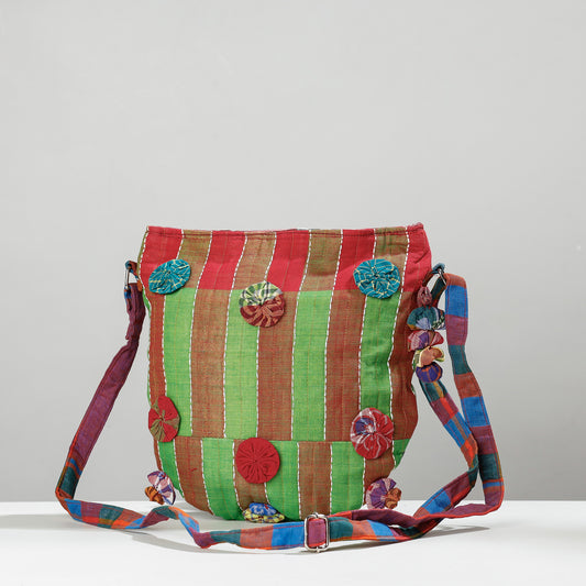 Embroidery Sling Bag
