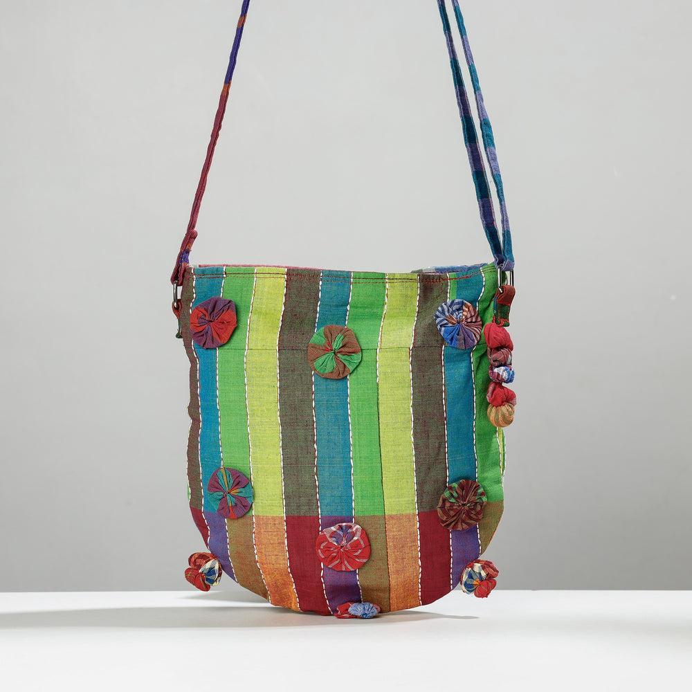 Embroidery Sling Bag
