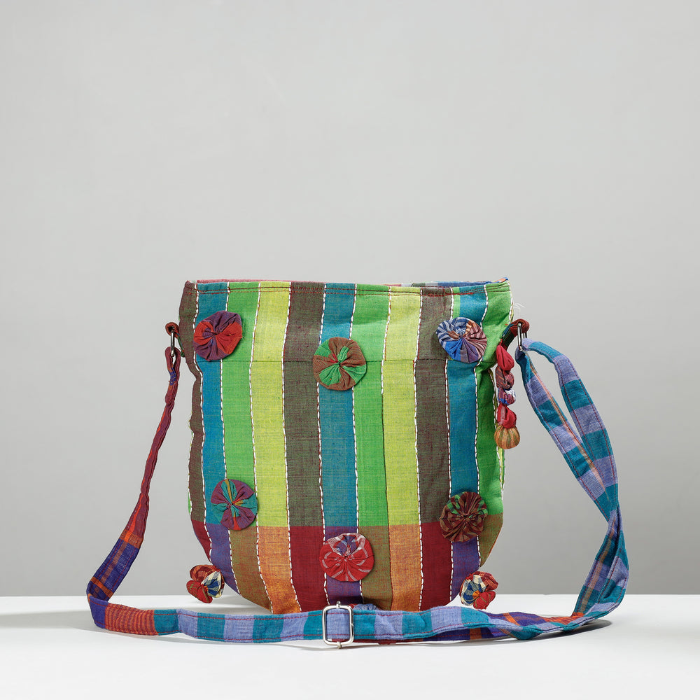 Embroidery Sling Bag
