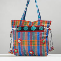  gamcha embroidered shoulder bag