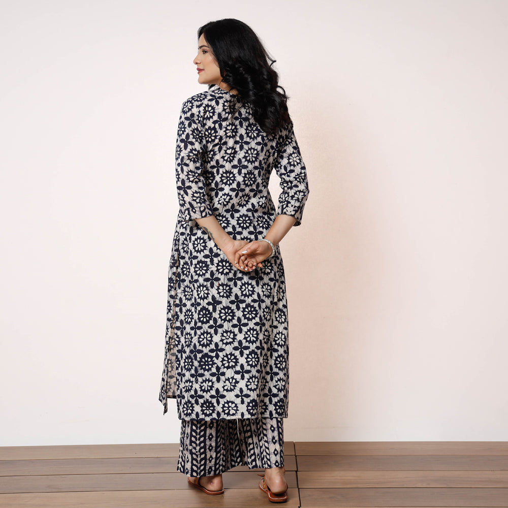 Batik Kurta with Palazzo Set
