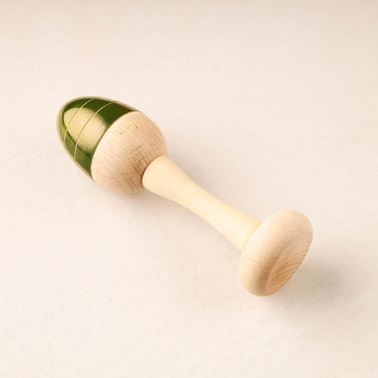 Egg Rattle - Channapatna Handmade Wooden Toy