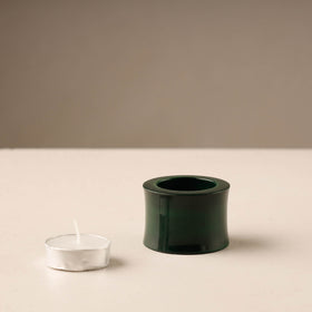  Cylinder - Traditional Channapatna Handmade Wooden Tealight Candle Holder Online in India  