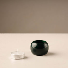  Cylinder - Traditional Channapatna Handmade Wooden Tealight Candle Holder Online in India  