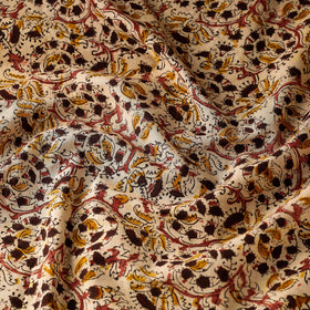 Buy Pedana Kalamkari Block Printed Cotton Fabric Online at iTokri.com