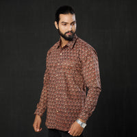 Ajrakh Block Printed shirt 